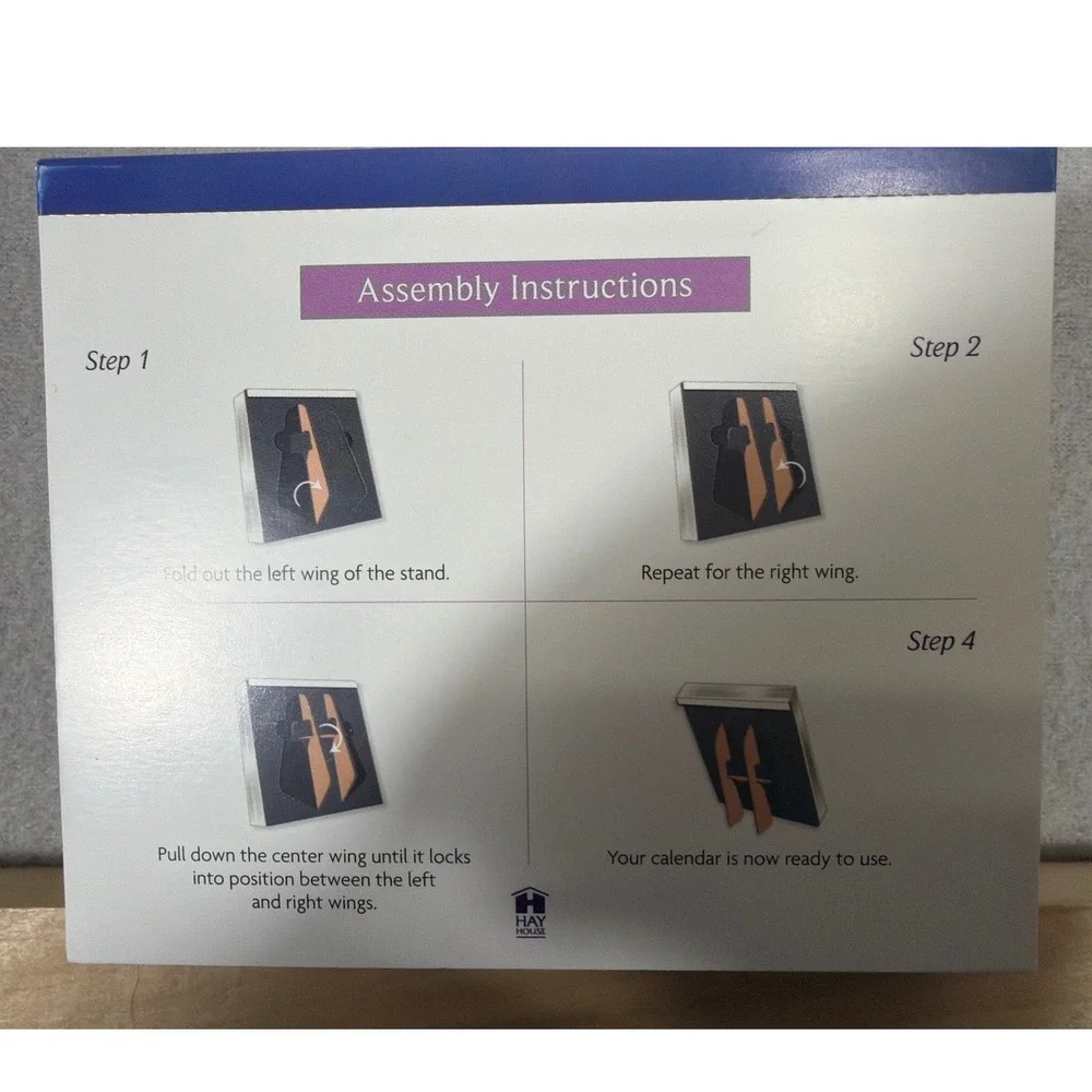 Louise Hay I Can Do It 2026 Calendar 365 Daily Affirmations Desk Stand NEW